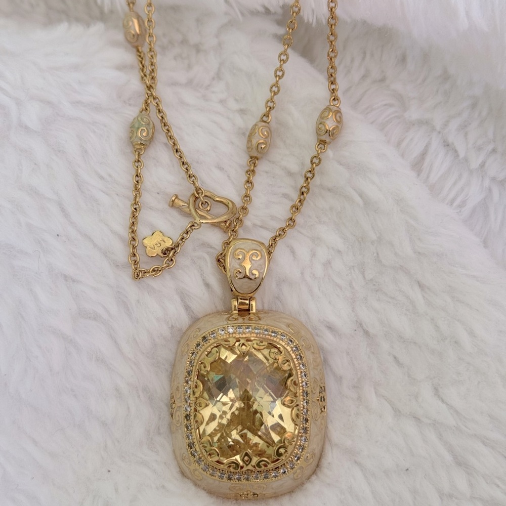 Lauren G Adams LGA Moroccan Pendant Necklace